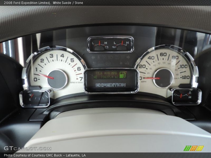 White Suede / Stone 2008 Ford Expedition Limited