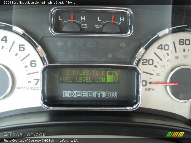 White Suede / Stone 2008 Ford Expedition Limited