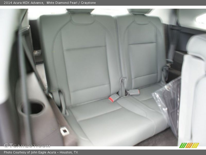 White Diamond Pearl / Graystone 2014 Acura MDX Advance