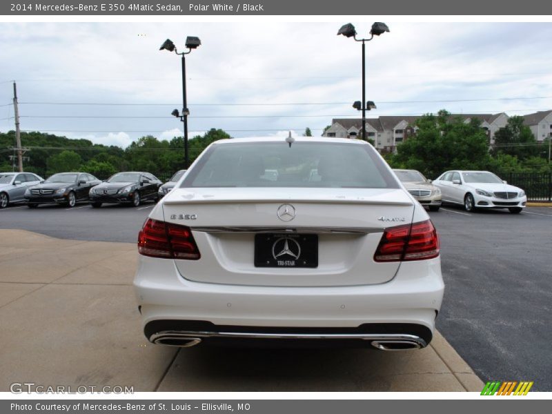 Polar White / Black 2014 Mercedes-Benz E 350 4Matic Sedan