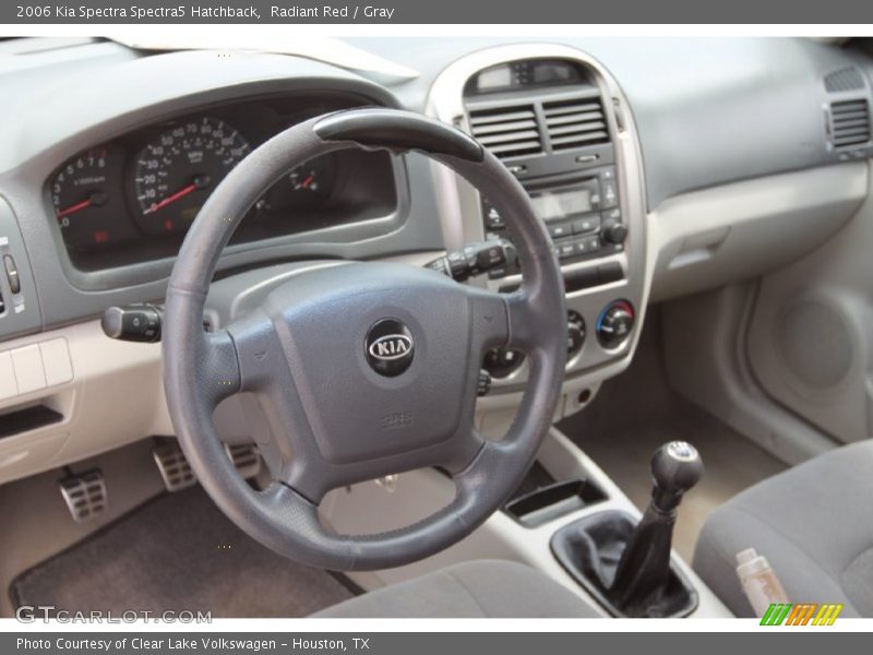 Dashboard of 2006 Spectra Spectra5 Hatchback