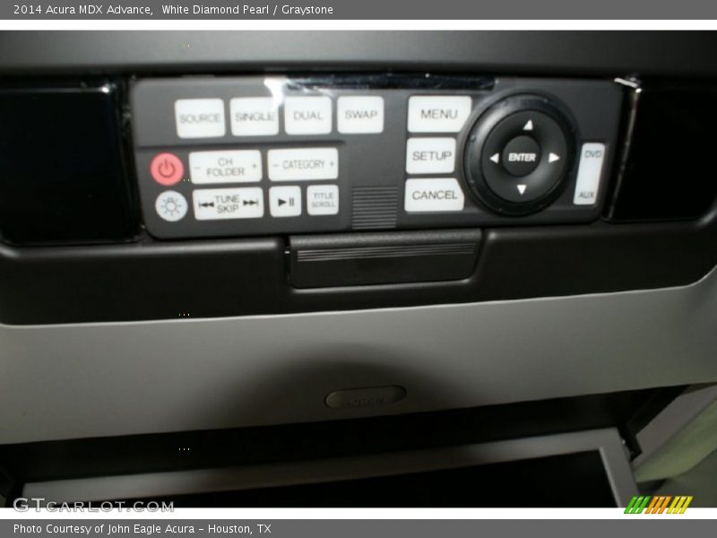 White Diamond Pearl / Graystone 2014 Acura MDX Advance