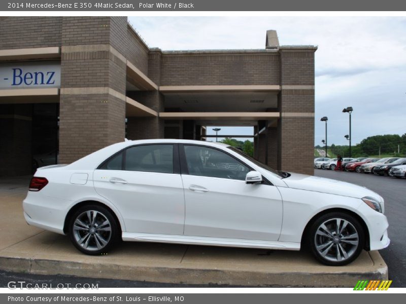Polar White / Black 2014 Mercedes-Benz E 350 4Matic Sedan