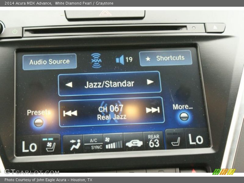 White Diamond Pearl / Graystone 2014 Acura MDX Advance