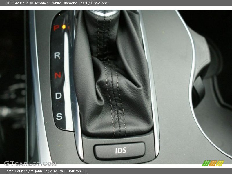 White Diamond Pearl / Graystone 2014 Acura MDX Advance