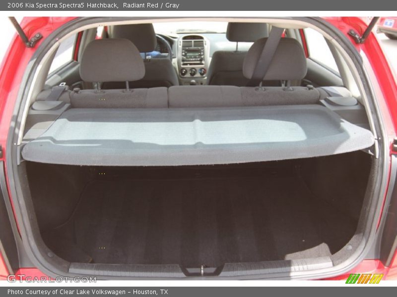 Radiant Red / Gray 2006 Kia Spectra Spectra5 Hatchback