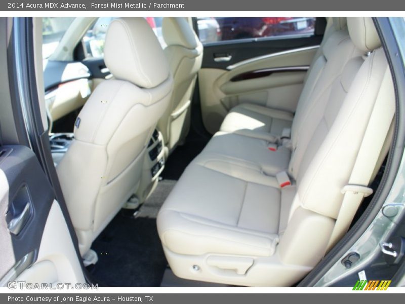 Forest Mist Metallic / Parchment 2014 Acura MDX Advance