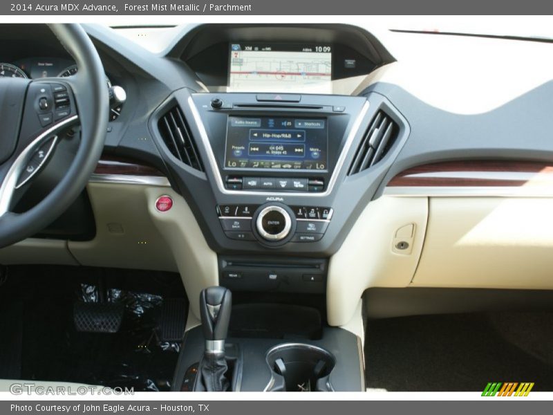 Forest Mist Metallic / Parchment 2014 Acura MDX Advance