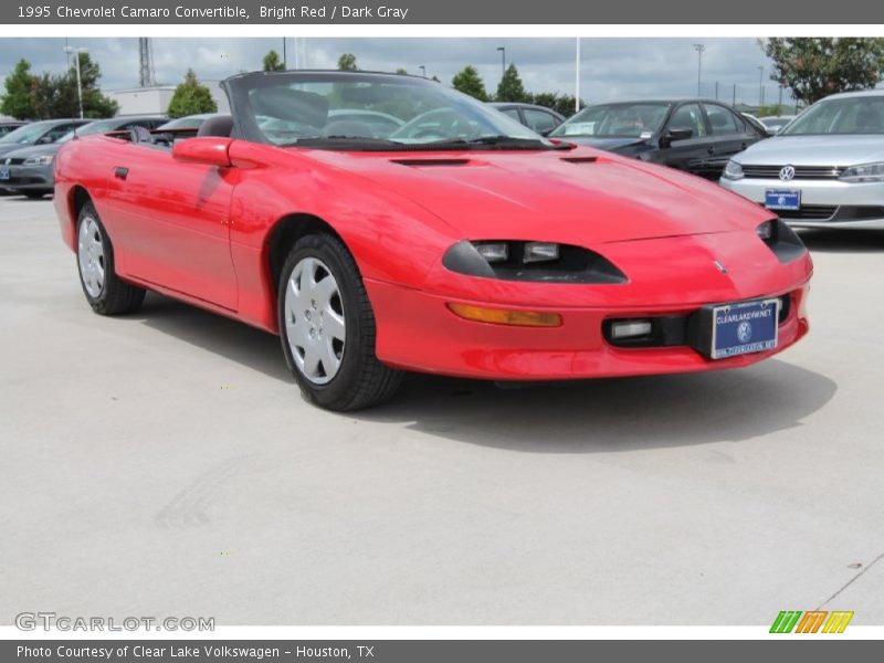 Bright Red / Dark Gray 1995 Chevrolet Camaro Convertible