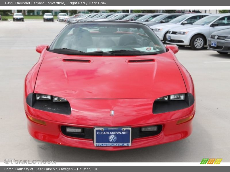 Bright Red / Dark Gray 1995 Chevrolet Camaro Convertible