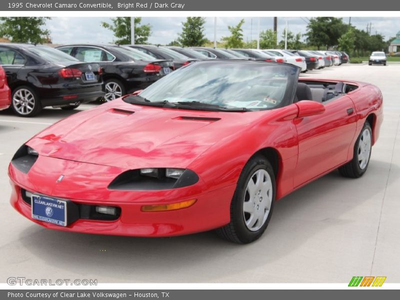 Bright Red / Dark Gray 1995 Chevrolet Camaro Convertible