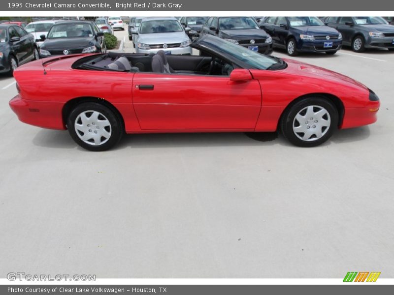 Bright Red / Dark Gray 1995 Chevrolet Camaro Convertible
