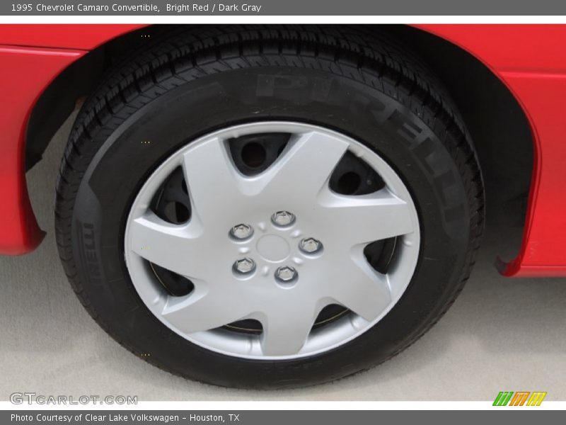 Bright Red / Dark Gray 1995 Chevrolet Camaro Convertible