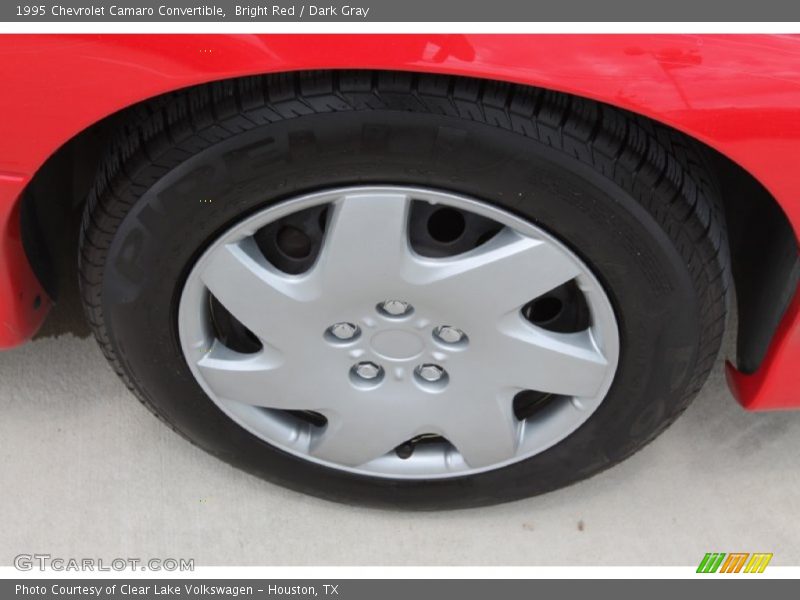 Bright Red / Dark Gray 1995 Chevrolet Camaro Convertible