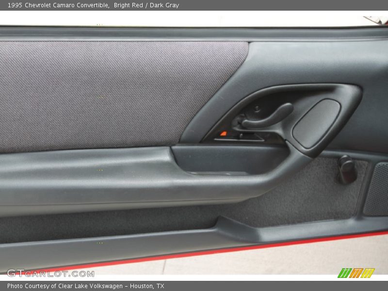 Bright Red / Dark Gray 1995 Chevrolet Camaro Convertible