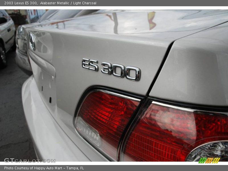 Alabaster Metallic / Light Charcoal 2003 Lexus ES 300