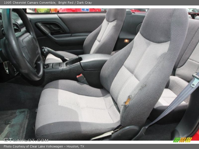 Front Seat of 1995 Camaro Convertible