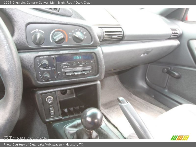 Bright Red / Dark Gray 1995 Chevrolet Camaro Convertible