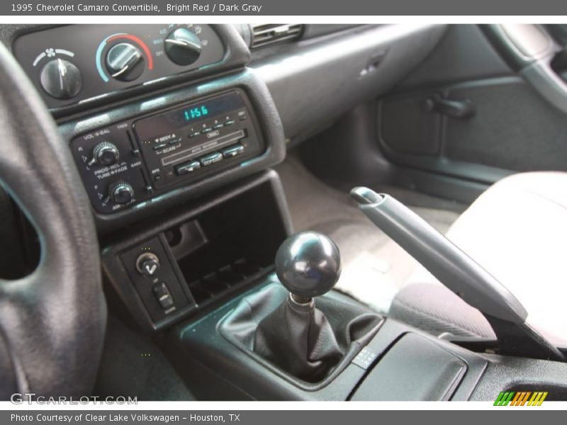 Bright Red / Dark Gray 1995 Chevrolet Camaro Convertible