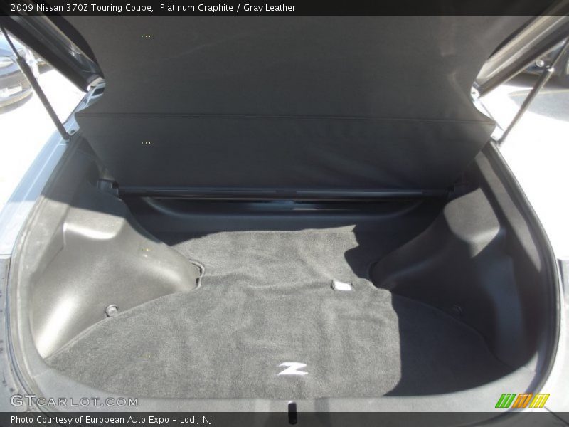 Platinum Graphite / Gray Leather 2009 Nissan 370Z Touring Coupe