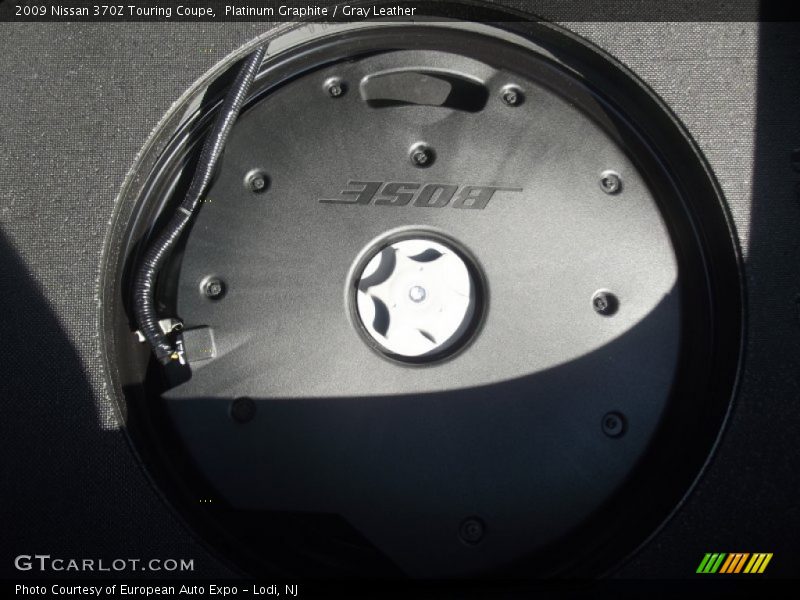 Platinum Graphite / Gray Leather 2009 Nissan 370Z Touring Coupe