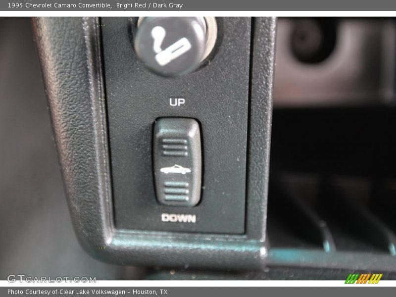 Bright Red / Dark Gray 1995 Chevrolet Camaro Convertible