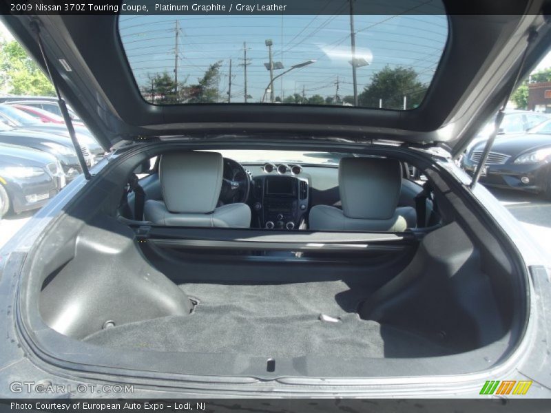 Platinum Graphite / Gray Leather 2009 Nissan 370Z Touring Coupe