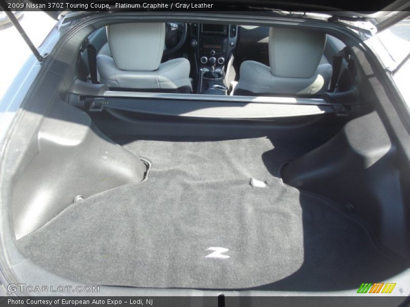 Platinum Graphite / Gray Leather 2009 Nissan 370Z Touring Coupe
