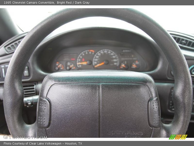 Bright Red / Dark Gray 1995 Chevrolet Camaro Convertible