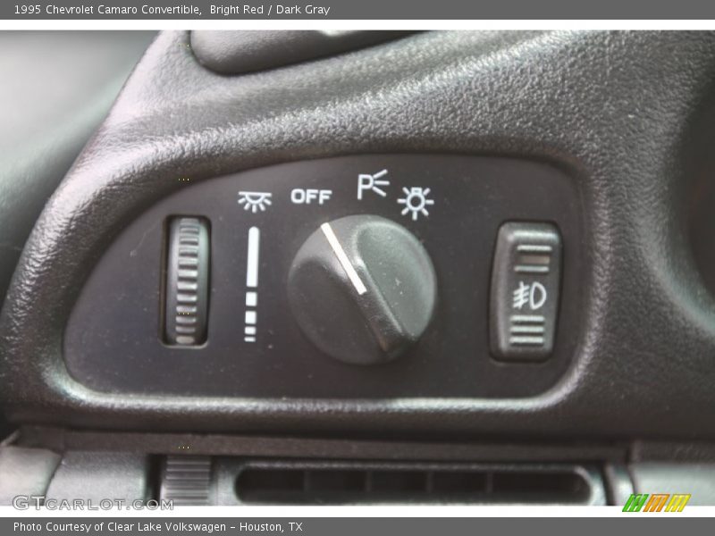 Bright Red / Dark Gray 1995 Chevrolet Camaro Convertible