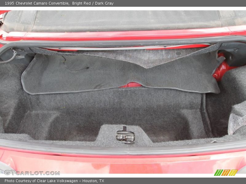Bright Red / Dark Gray 1995 Chevrolet Camaro Convertible