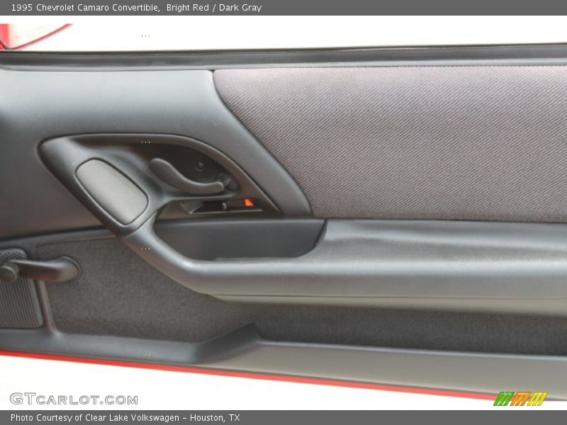 Bright Red / Dark Gray 1995 Chevrolet Camaro Convertible