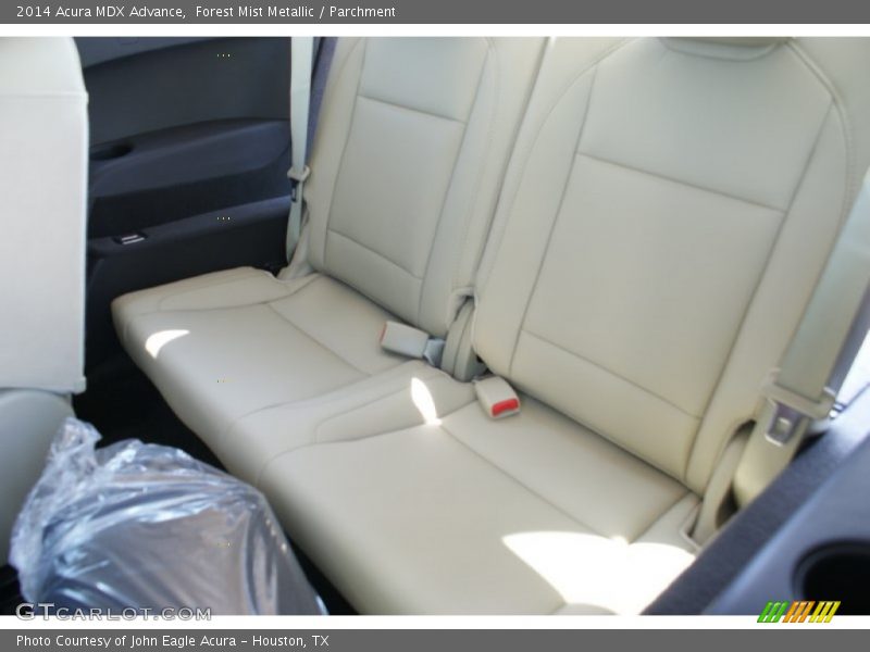 Forest Mist Metallic / Parchment 2014 Acura MDX Advance