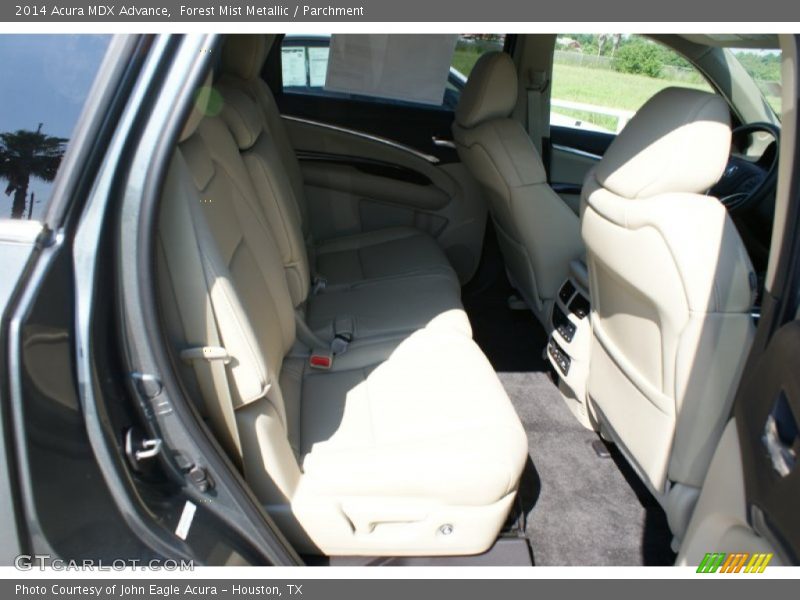 Forest Mist Metallic / Parchment 2014 Acura MDX Advance
