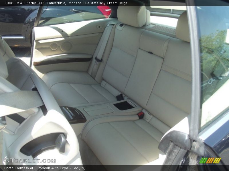 Monaco Blue Metallic / Cream Beige 2008 BMW 3 Series 335i Convertible