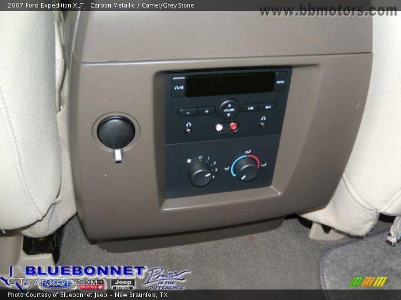 Carbon Metallic / Camel/Grey Stone 2007 Ford Expedition XLT