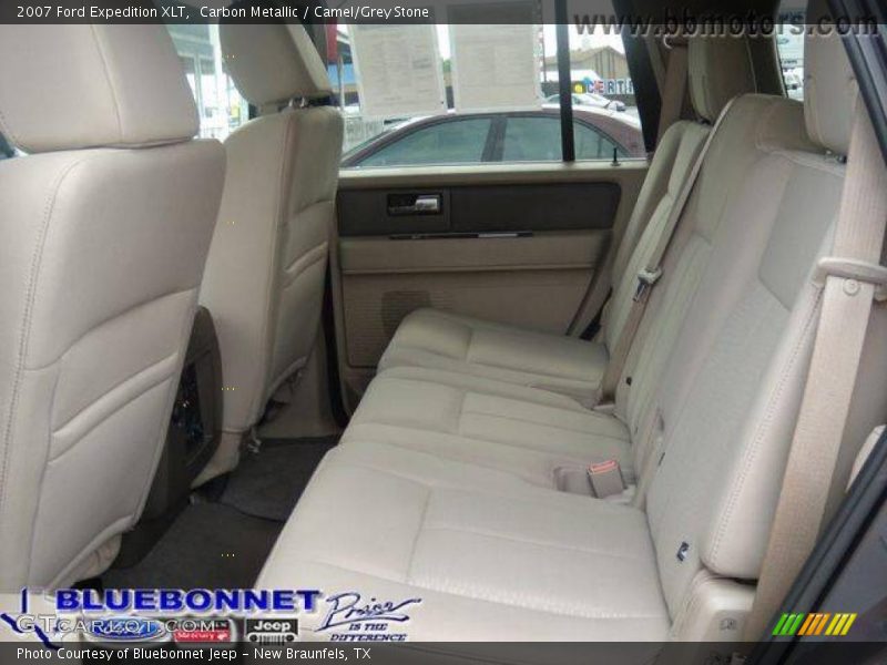 Carbon Metallic / Camel/Grey Stone 2007 Ford Expedition XLT