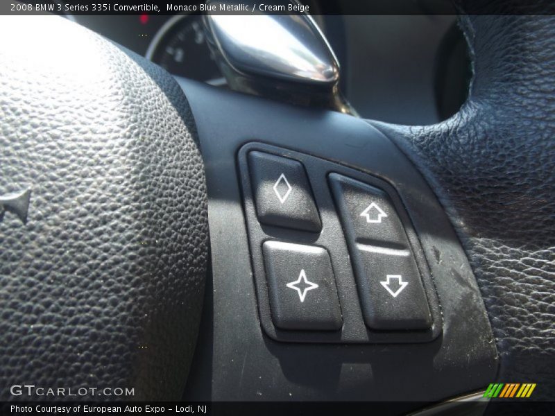 Monaco Blue Metallic / Cream Beige 2008 BMW 3 Series 335i Convertible