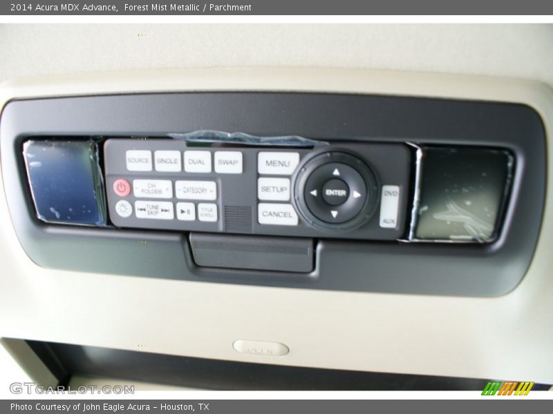 Forest Mist Metallic / Parchment 2014 Acura MDX Advance
