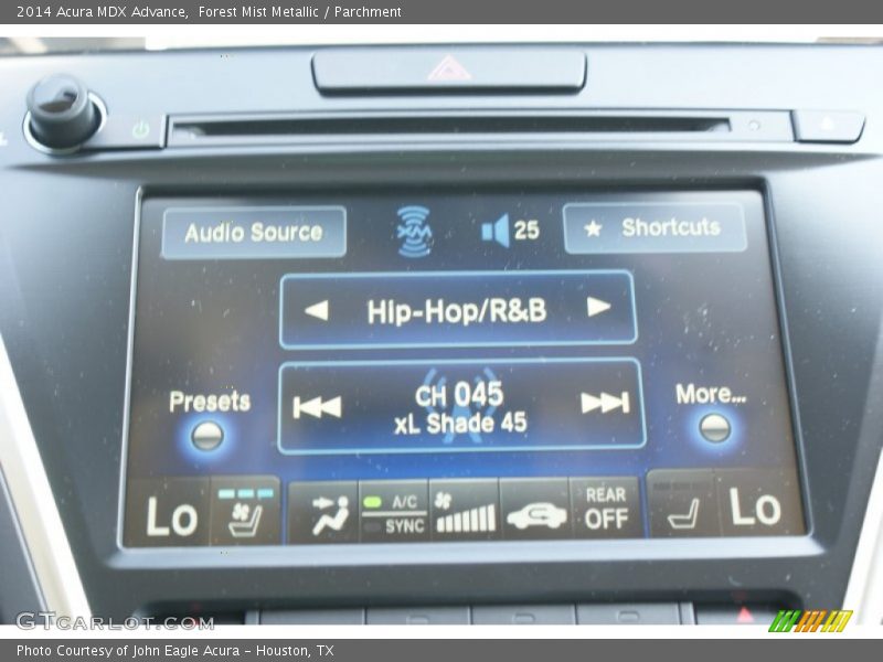Forest Mist Metallic / Parchment 2014 Acura MDX Advance