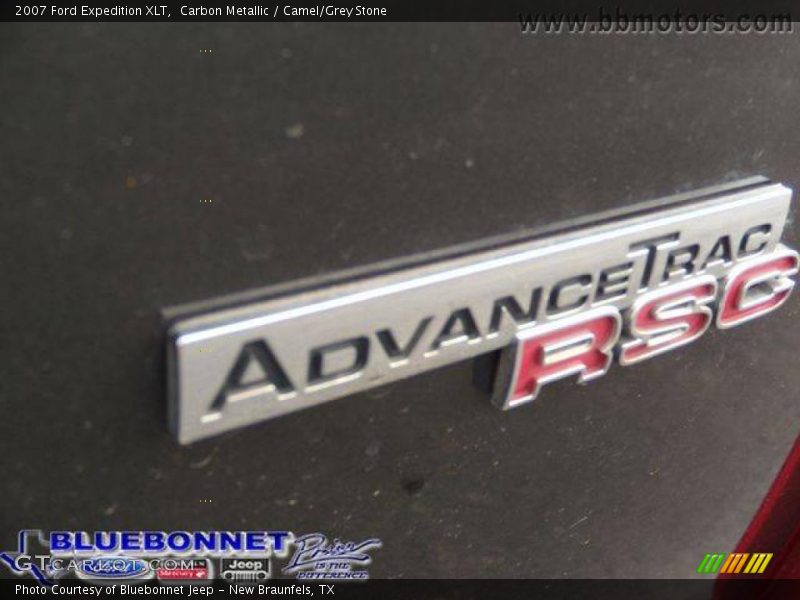 Carbon Metallic / Camel/Grey Stone 2007 Ford Expedition XLT