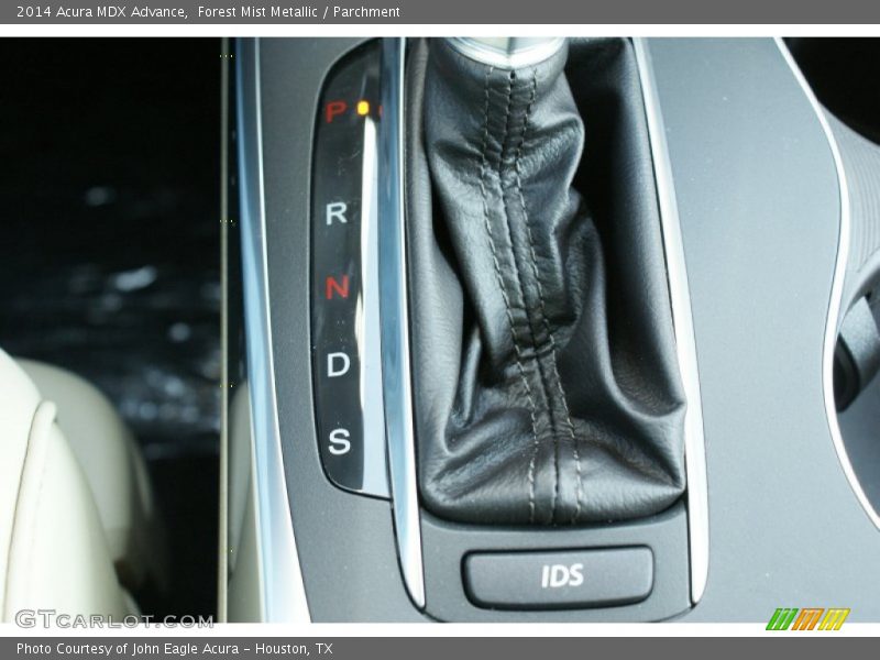 Forest Mist Metallic / Parchment 2014 Acura MDX Advance