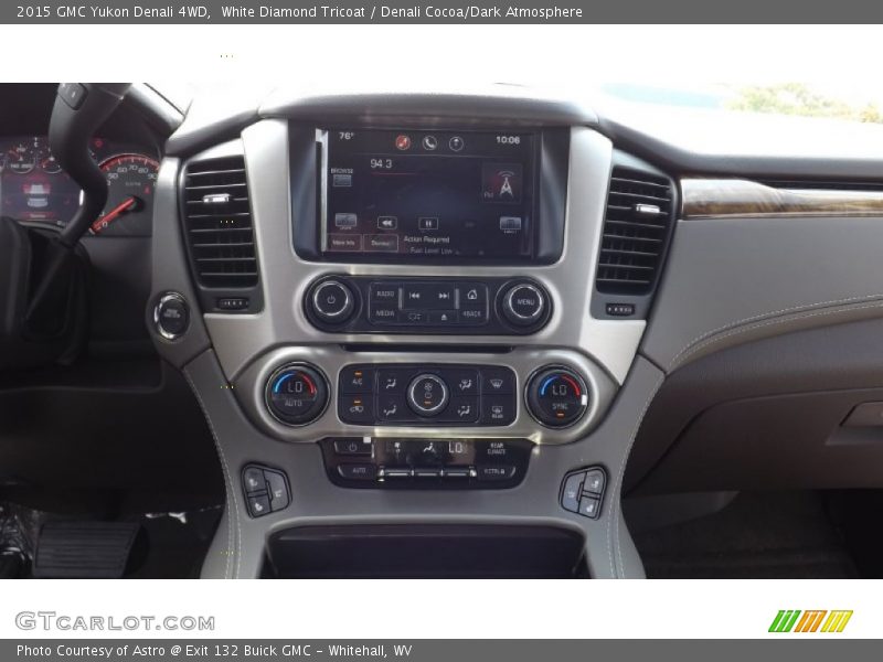 Controls of 2015 Yukon Denali 4WD