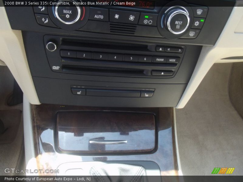 Monaco Blue Metallic / Cream Beige 2008 BMW 3 Series 335i Convertible