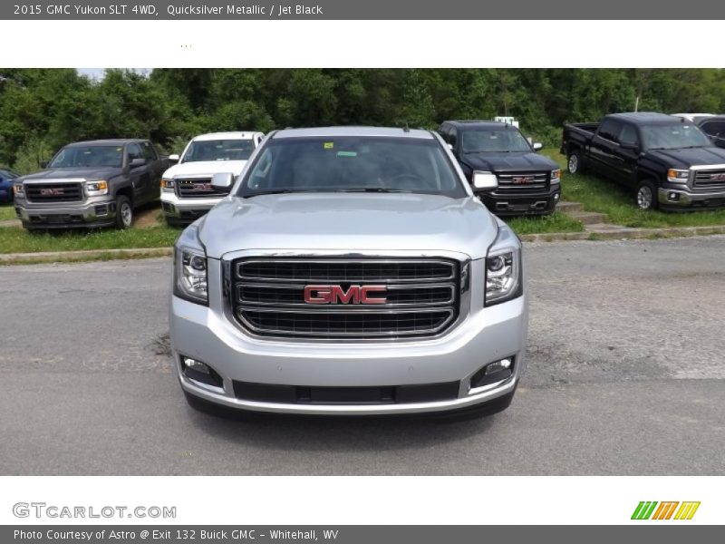 Quicksilver Metallic / Jet Black 2015 GMC Yukon SLT 4WD