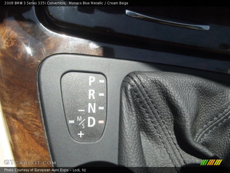 Monaco Blue Metallic / Cream Beige 2008 BMW 3 Series 335i Convertible