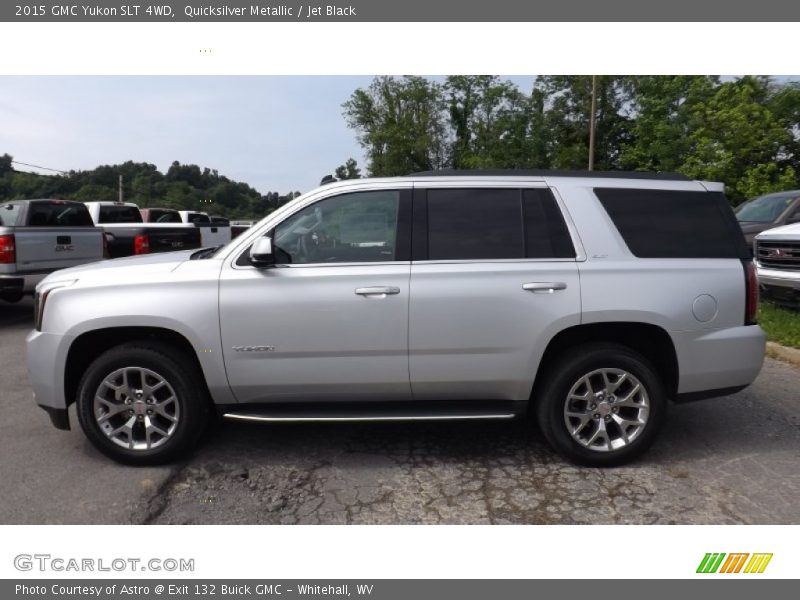 Quicksilver Metallic / Jet Black 2015 GMC Yukon SLT 4WD