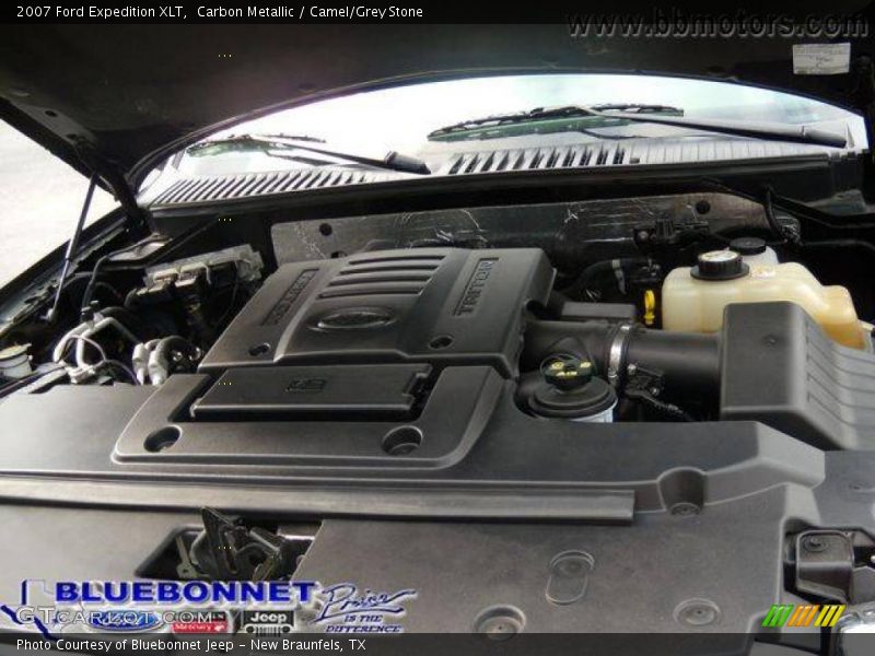 Carbon Metallic / Camel/Grey Stone 2007 Ford Expedition XLT