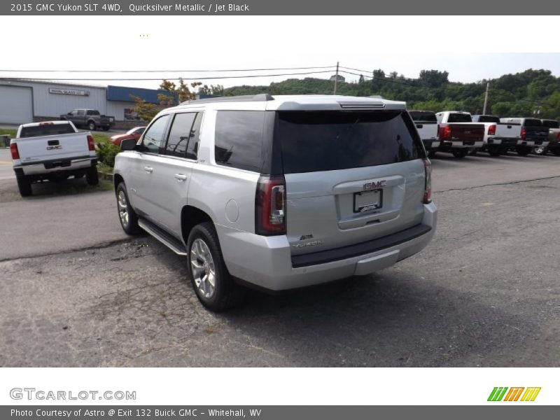 Quicksilver Metallic / Jet Black 2015 GMC Yukon SLT 4WD