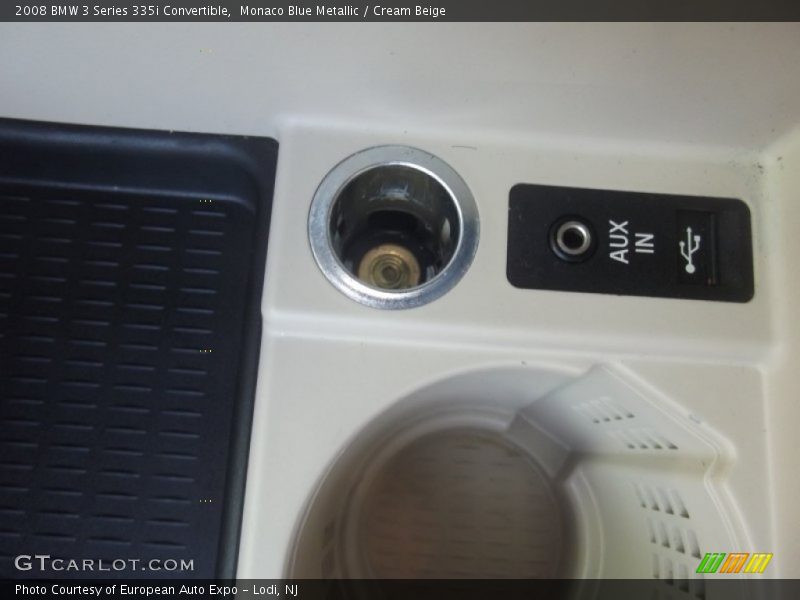 Monaco Blue Metallic / Cream Beige 2008 BMW 3 Series 335i Convertible